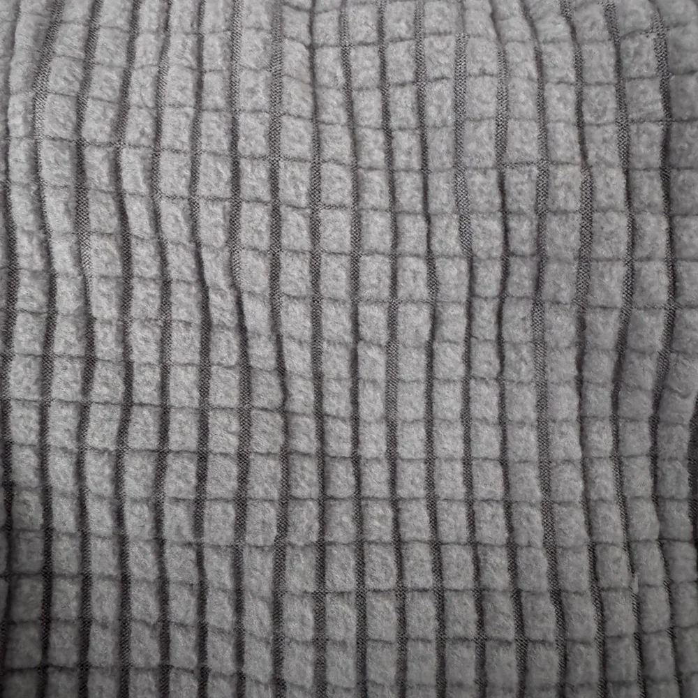Elegant Gray Ottoman Cover ** Covers only - Ottoman NOT included **